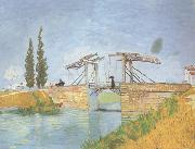 Vincent Van Gogh The Langlois Bridge at Arles (nn04) oil painting picture wholesale